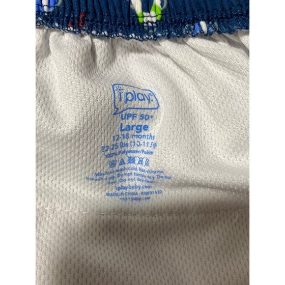 Swim Diaper iPlay Navy Anchors UPF 50 + 12-18m - Picture 6 of 7